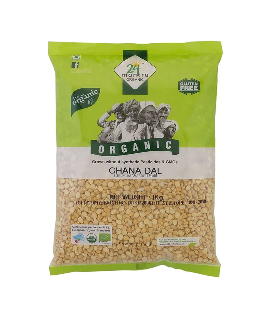 24 Mantra Organic Organic Chana Dal – 2 lb