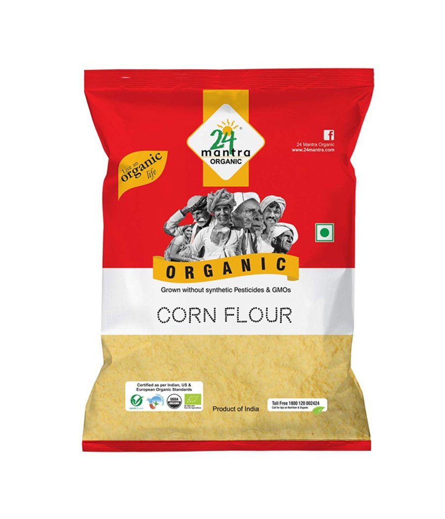 24 Mantra Organic Whole Corn Flour – 2 lb