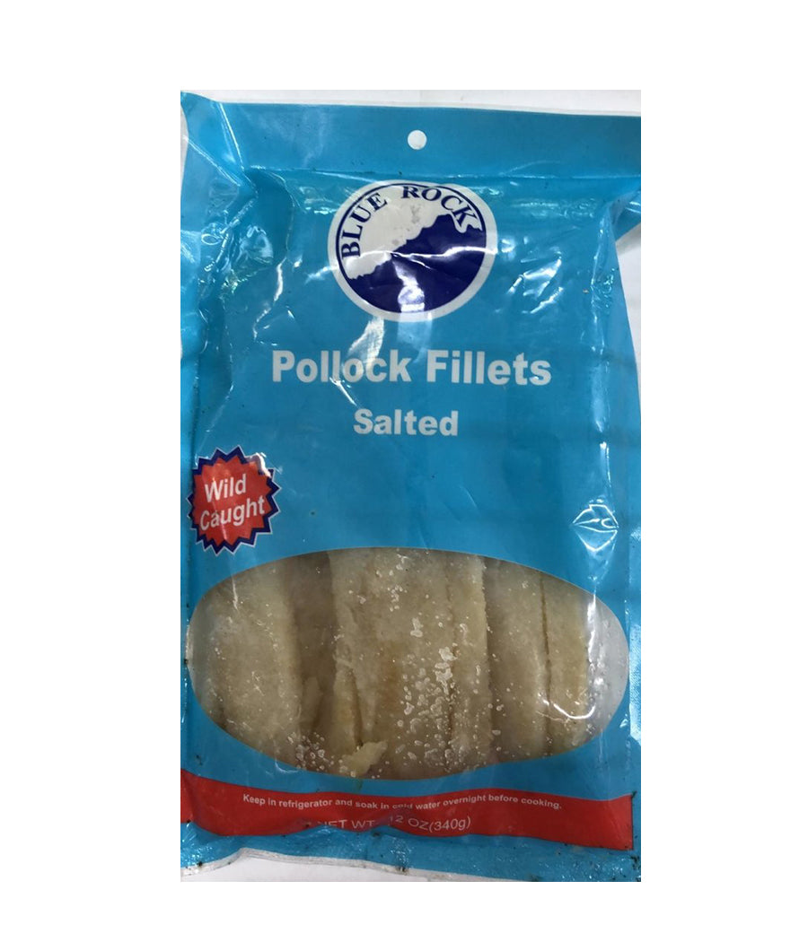 Blue Rock Pollock Fillets Salted – 340gm