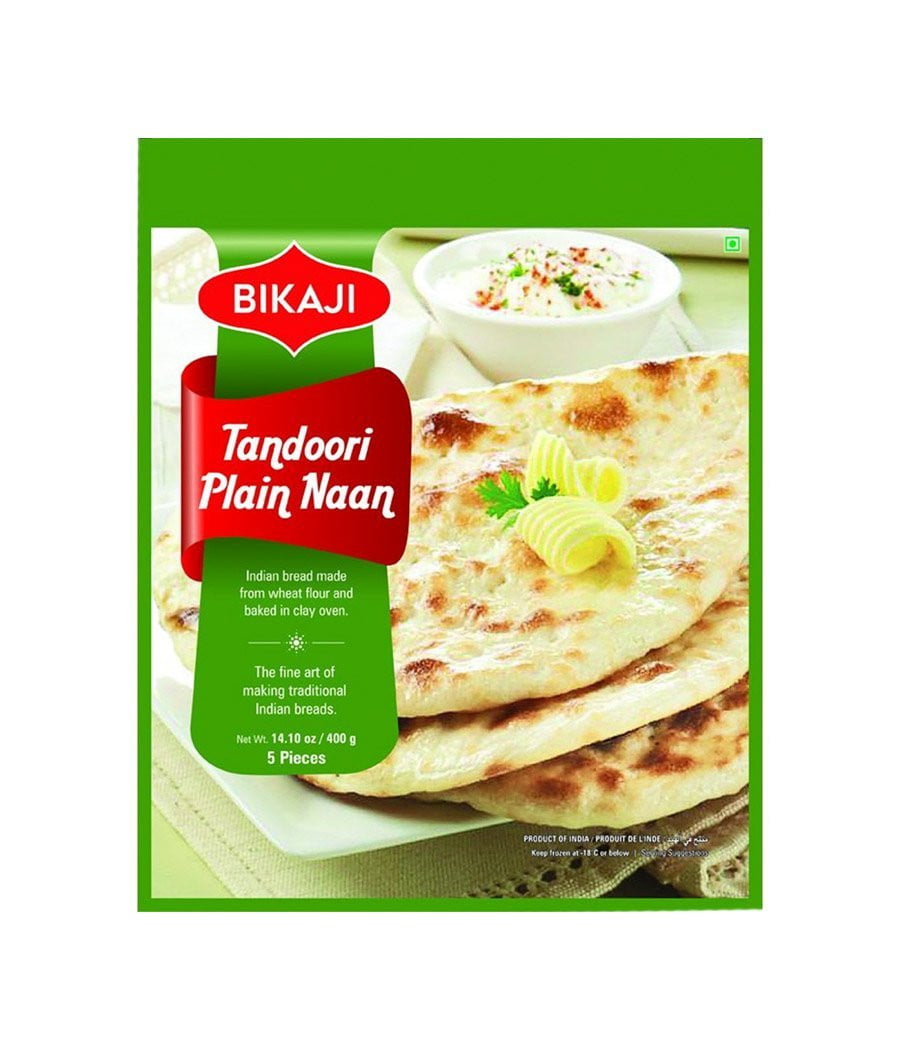 Bikaji Tandoori Plain Naan – 400 Gm